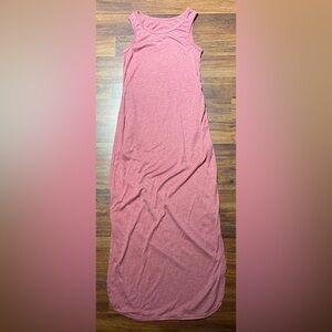 NWOT pink maxi dress